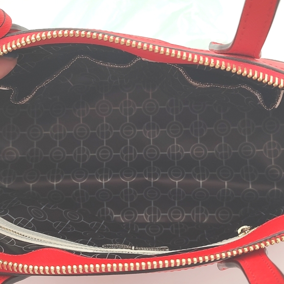 Henri Bendel Red Crossbody Satchel - Picture 10 of 15